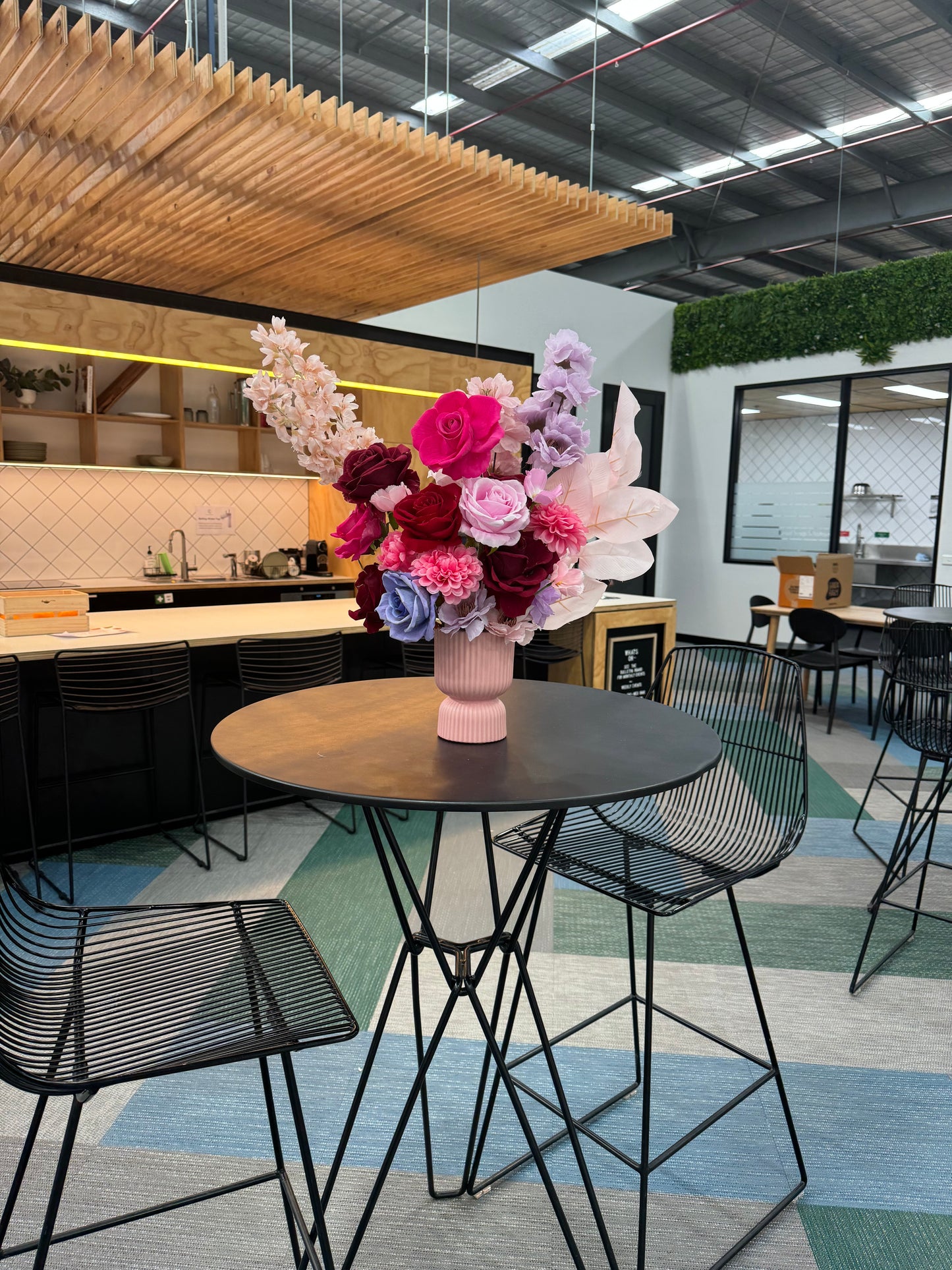 Faux Flower Arrangement