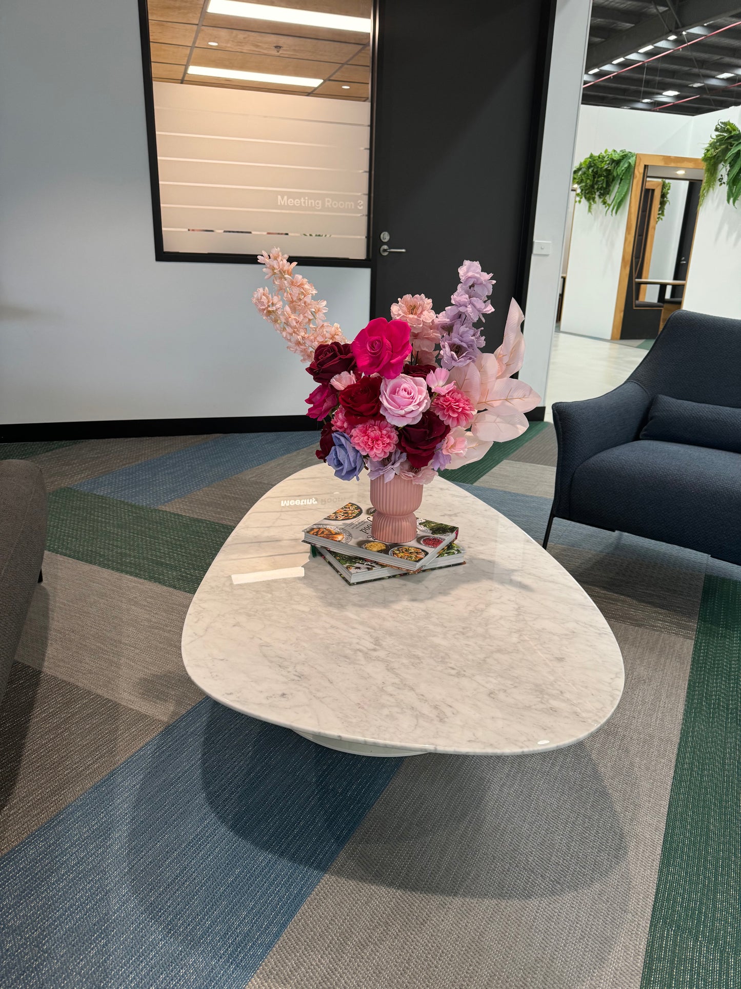 Faux Flower Arrangement