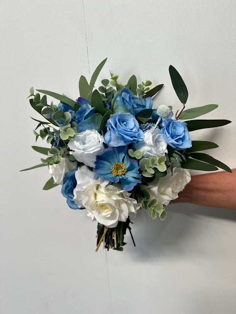 Blue Wedding Bouquet