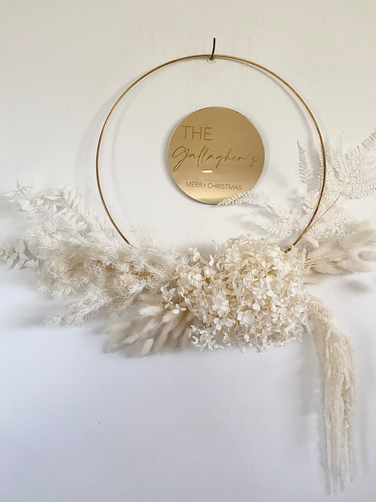 Personalised Christmas Wreaths