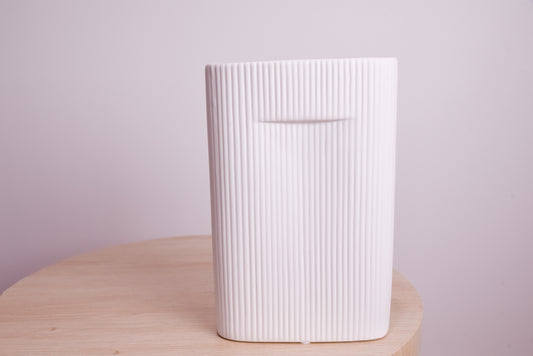 Ribbed Vase