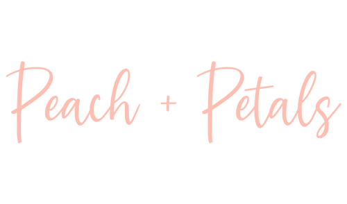 Peach and Petals Dried Flowers logo
