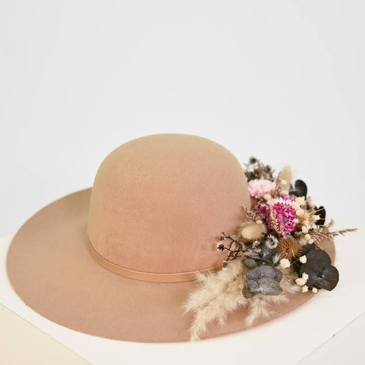Dried Flower Hat