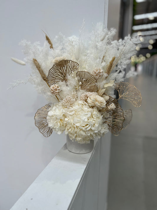 Custom Dried Flower Arrangements with Vase